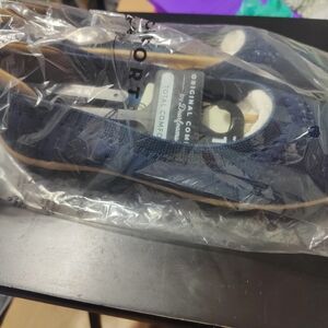 Dearfoams Navy Blue Misty Ballet Flats
